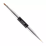 Pensulă Runail Expert cu două capete pentru design, №2 tușă, №0/9 subțire, sintetică, №9383 - imagine 2