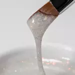 Моделирующий УФ-гель светоотражающий BUILDER UV GEL MILK DIAMOND, 15г №9870 — изображение 2