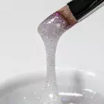 Моделирующий УФ-гель светоотражающий BUILDER UV GEL MILK DIAMOND, 15г №9872 — изображение 2
