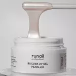 Gel UV constructor cu efect perlat runail BUILDER UV GEL PEARL 2.0 №9958 - imagine 6